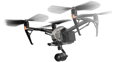 Zdjecia z drona, film z drona, dji inspire 2 pro